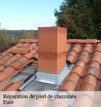 Réparation de pied de cheminée 27 Eure  RS Ramoneur